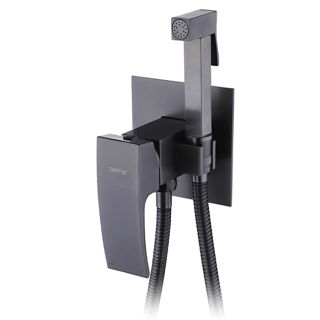 Гигиенический душ со смесителем Gappo G7207-9 оружейная сталь